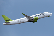 airBaltic Airbus A220-300 (YL-AAQ) at  Tenerife Sur - Reina Sofia, Spain
