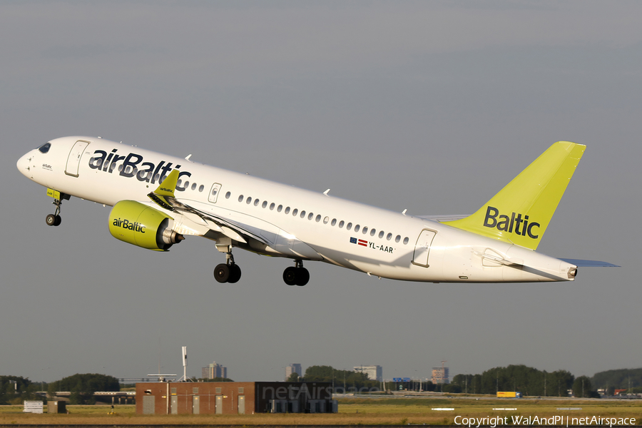 airBaltic Airbus A220-300 (YL-AAR) | Photo 520788