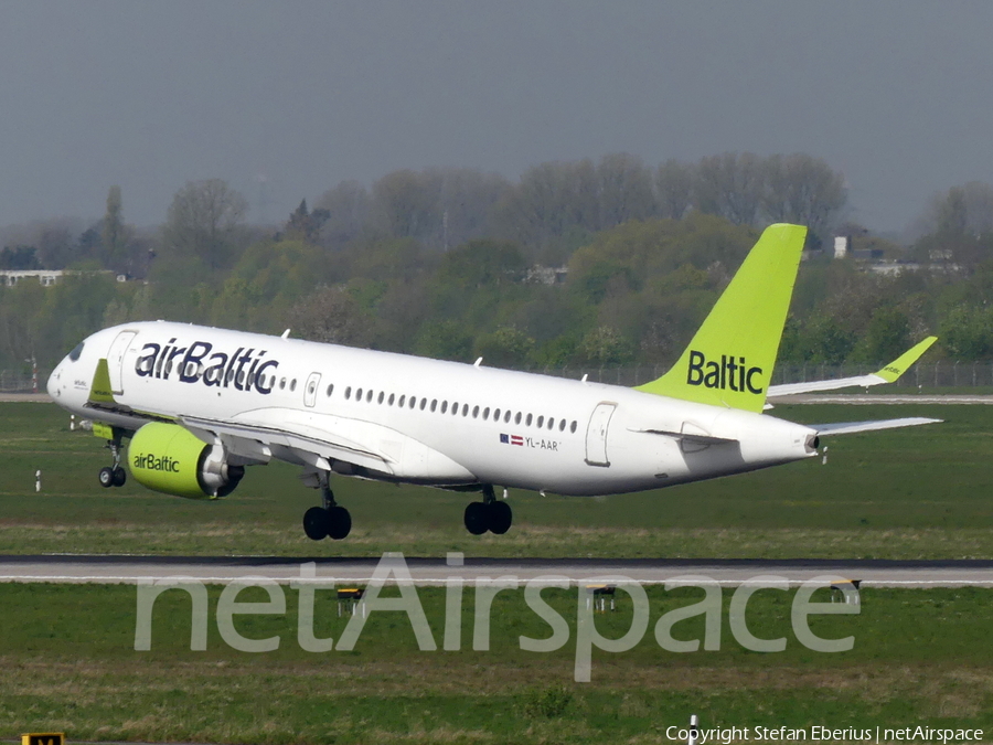 airBaltic Airbus A220-300 (YL-AAR) | Photo 504151