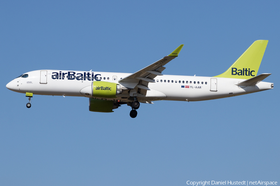 airBaltic Airbus A220-300 (YL-AAR) | Photo 518554