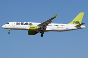 airBaltic Airbus A220-300 (YL-AAR) at  Rome - Fiumicino (Leonardo DaVinci), Italy