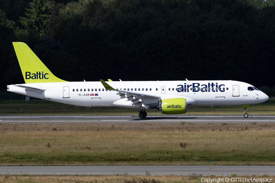 airBaltic Airbus A220-300 (YL-AAR) | Photo 400681