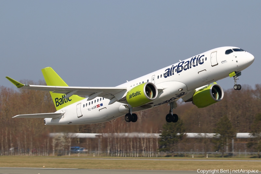 airBaltic Airbus A220-300 (YL-AAR) | Photo 440184