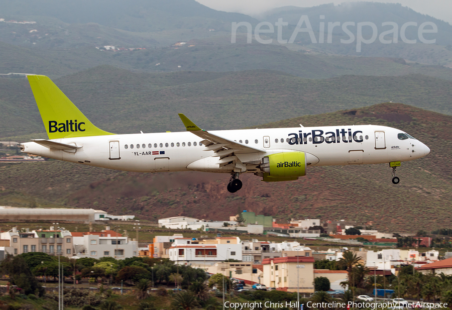 airBaltic Airbus A220-300 (YL-AAR) | Photo 542113