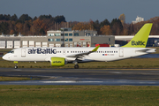 airBaltic Airbus A220-300 (YL-AAS) at  Hamburg - Fuhlsbuettel (Helmut Schmidt), Germany