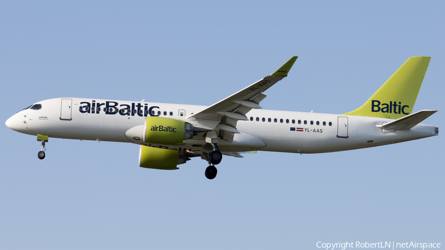 airBaltic Airbus A220-300 (YL-AAS) | Photo 598177