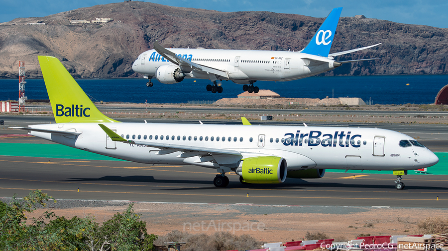 airBaltic Airbus A220-300 (YL-AAS) | Photo 515118