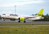 airBaltic Airbus A220-300 (YL-AAS) at  Oslo - Gardermoen, Norway