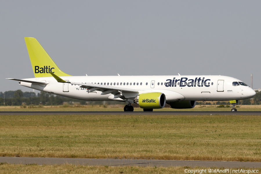 airBaltic Airbus A220-300 (YL-AAT) | Photo 531902