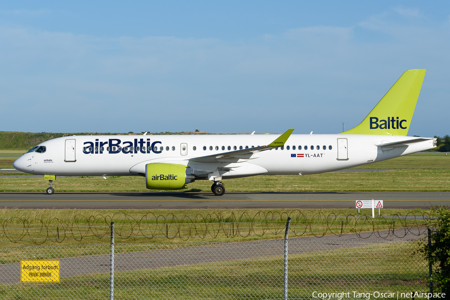 airBaltic Airbus A220-300 (YL-AAT) | Photo 600265