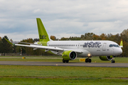 airBaltic Airbus A220-300 (YL-AAU) at  Hamburg - Fuhlsbuettel (Helmut Schmidt), Germany