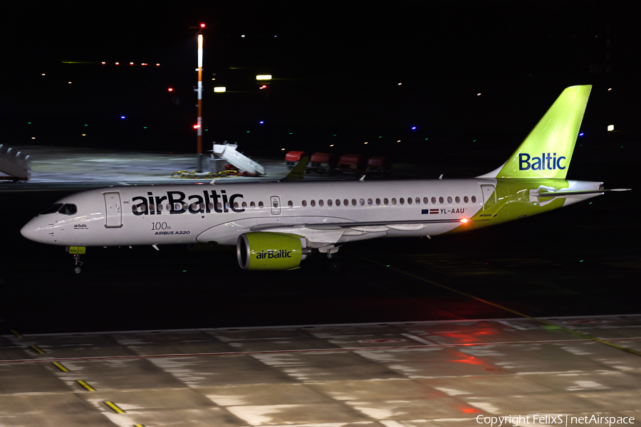 airBaltic Airbus A220-300 (YL-AAU) | Photo 535677