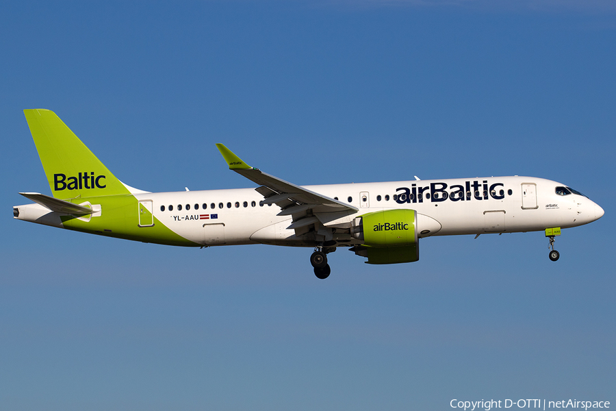 airBaltic Airbus A220-300 (YL-AAU) | Photo 561556