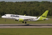 airBaltic Airbus A220-300 (YL-AAU) at  Hamburg - Fuhlsbuettel (Helmut Schmidt), Germany