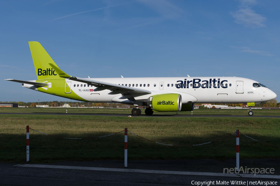 airBaltic Airbus A220-300 (YL-AAU) | Photo 408920