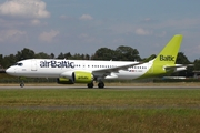 airBaltic Airbus A220-300 (YL-AAV) at  Hamburg - Fuhlsbuettel (Helmut Schmidt), Germany
