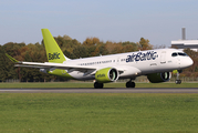 airBaltic Airbus A220-300 (YL-AAW) at  Hamburg - Fuhlsbuettel (Helmut Schmidt), Germany