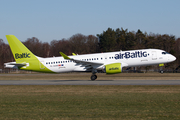 airBaltic Airbus A220-300 (YL-AAW) at  Hamburg - Fuhlsbuettel (Helmut Schmidt), Germany
