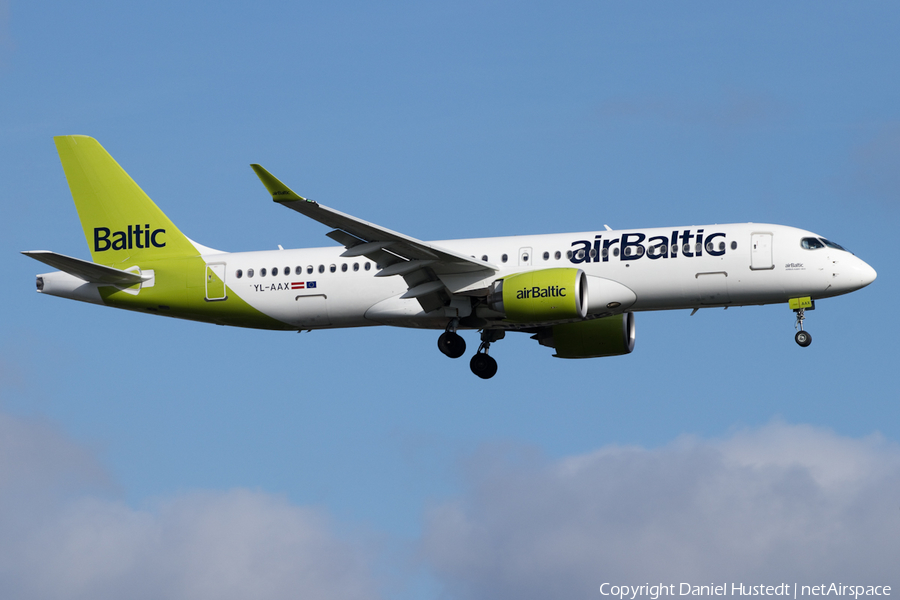 airBaltic Airbus A220-300 (YL-AAX) | Photo 525806