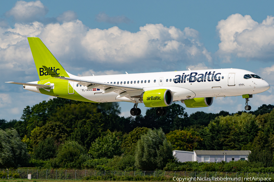 airBaltic Airbus A220-300 (YL-AAX) | Photo 468734