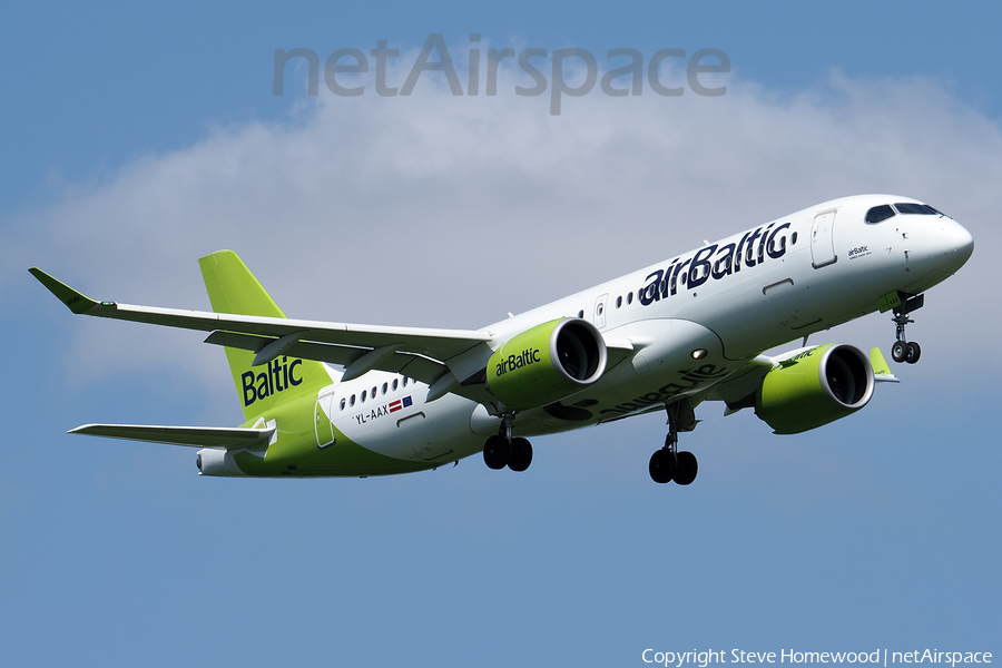 airBaltic Airbus A220-300 (YL-AAX) | Photo 669764