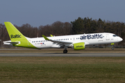 airBaltic Airbus A220-300 (YL-AAY) at  Hamburg - Fuhlsbuettel (Helmut Schmidt), Germany