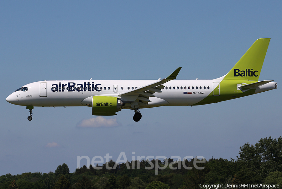 airBaltic Airbus A220-300 (YL-AAZ) | Photo 510779