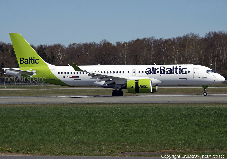 airBaltic Airbus A220-300 (YL-ABA) | Photo 517766