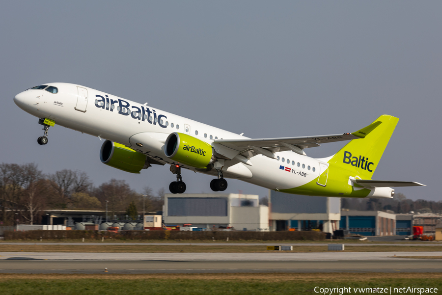 airBaltic Airbus A220-300 (YL-ABB) | Photo 500604