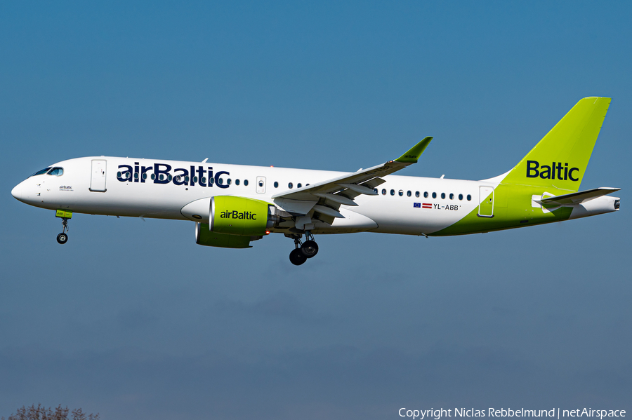 airBaltic Airbus A220-300 (YL-ABB) | Photo 500920