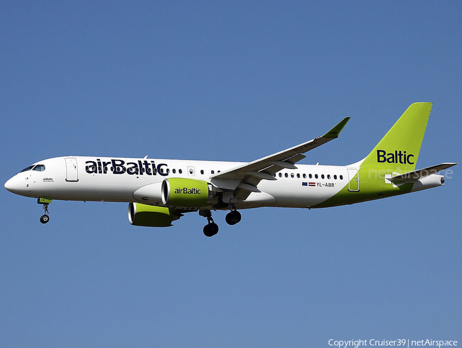 airBaltic Airbus A220-300 (YL-ABB) | Photo 512920