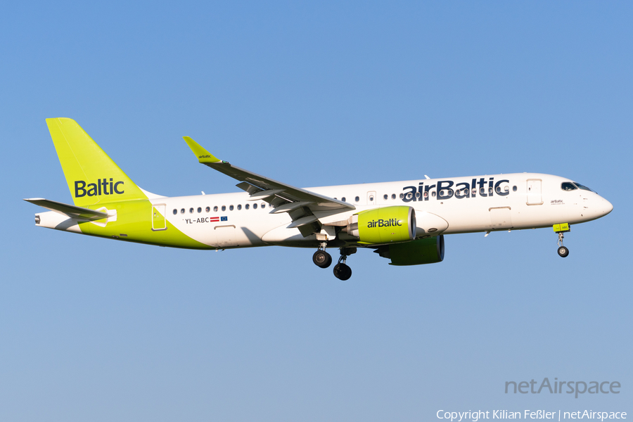 airBaltic Airbus A220-300 (YL-ABC) | Photo 674392