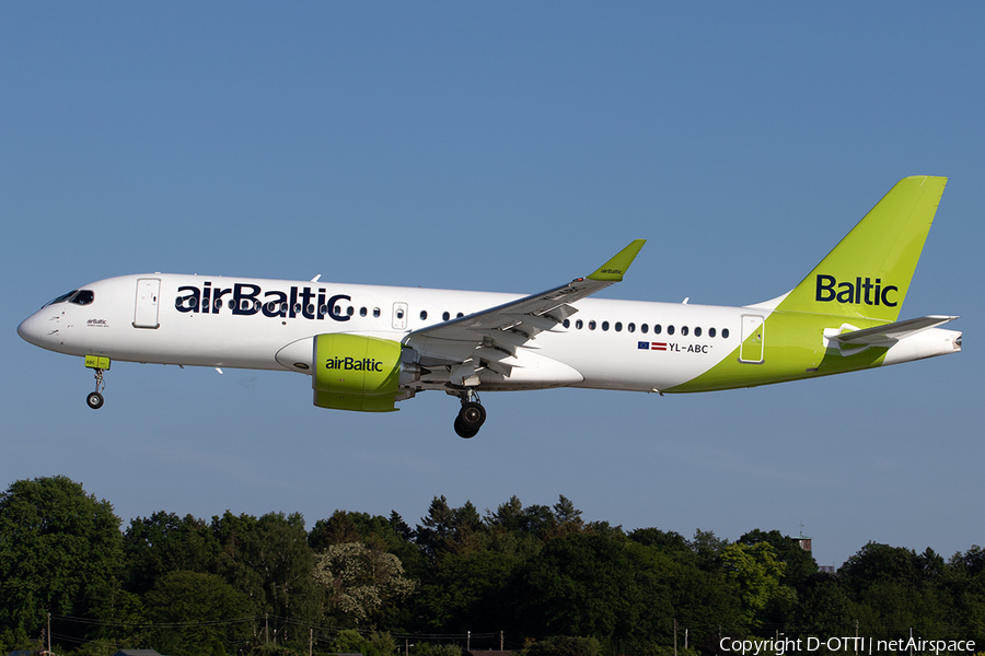 airBaltic Airbus A220-300 (YL-ABC) | Photo 510951