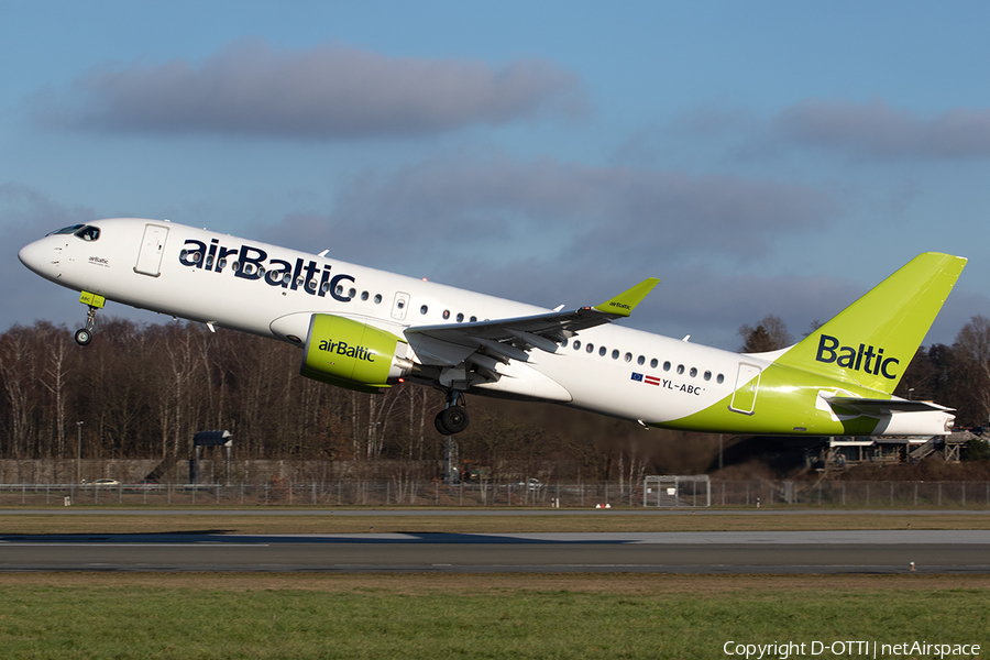 airBaltic Airbus A220-300 (YL-ABC) | Photo 549753