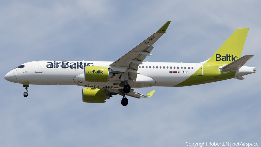 airBaltic Airbus A220-300 (YL-ABC) | Photo 599431