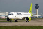 airBaltic Airbus A220-300 (YL-ABC) at  Manchester - International (Ringway), United Kingdom