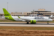 airBaltic Airbus A220-300 (YL-ABC) at  Luqa - Malta International, Malta