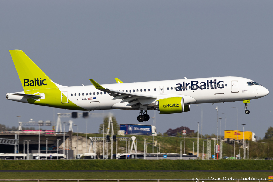 airBaltic Airbus A220-300 (YL-ABD) | Photo 506442