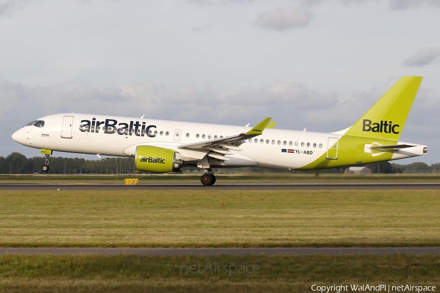 airBaltic Airbus A220-300 (YL-ABD) | Photo 525125