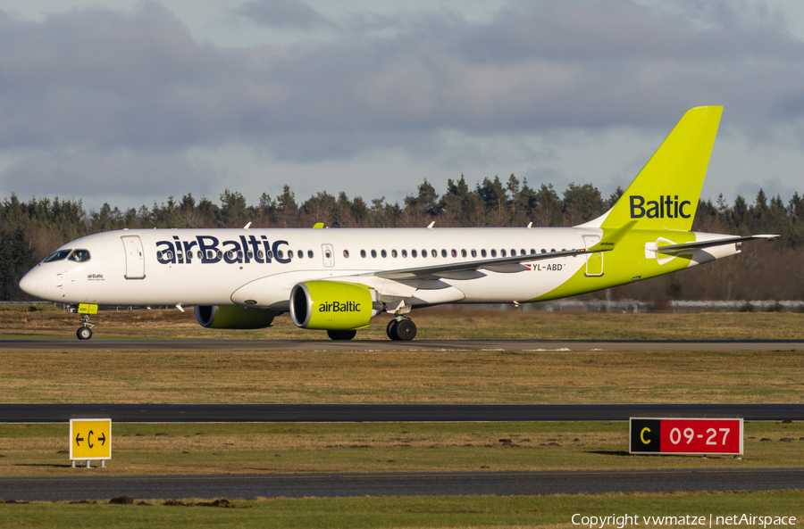 airBaltic Airbus A220-300 (YL-ABD) | Photo 547725