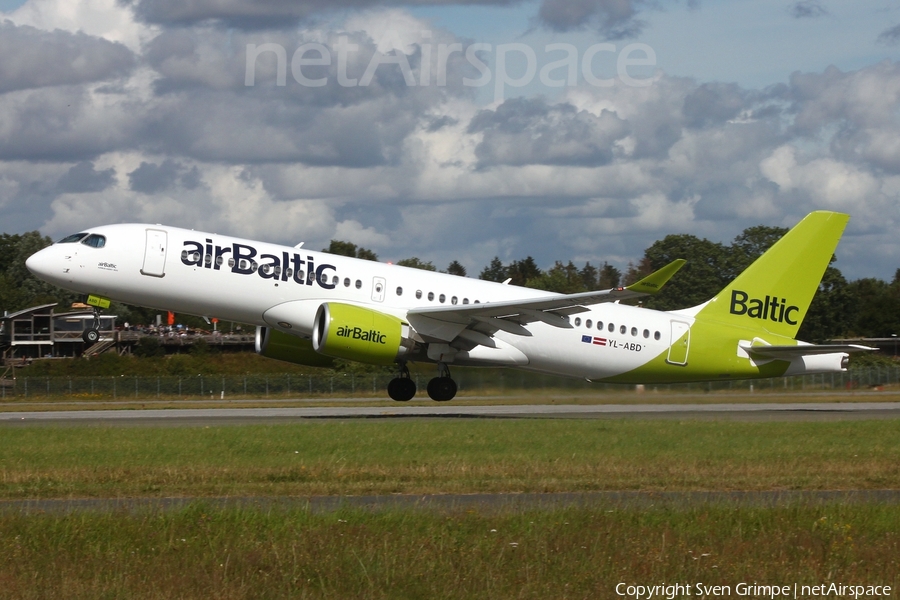 airBaltic Airbus A220-300 (YL-ABD) | Photo 518501