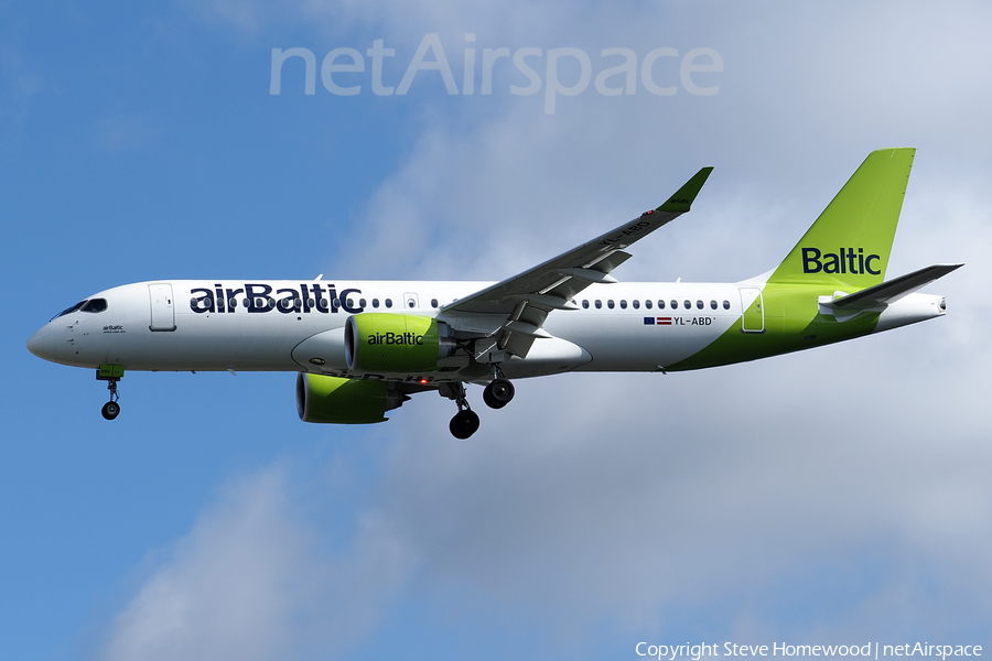 airBaltic Airbus A220-300 (YL-ABD) | Photo 535128