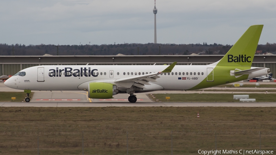 airBaltic Airbus A220-300 (YL-ABD) | Photo 545177