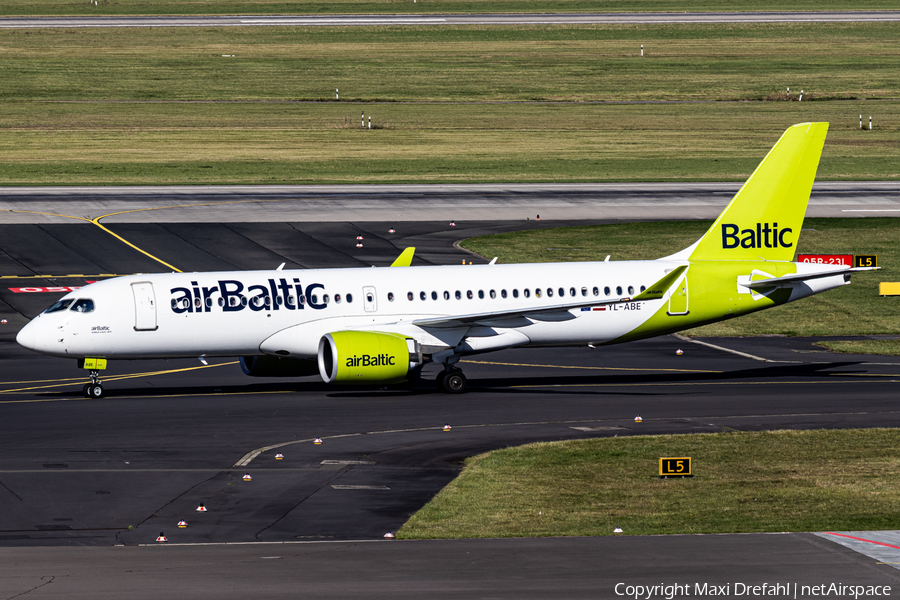 airBaltic Airbus A220-300 (YL-ABE) | Photo 646950