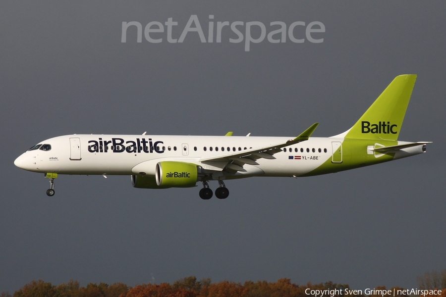 airBaltic Airbus A220-300 (YL-ABE) | Photo 479386