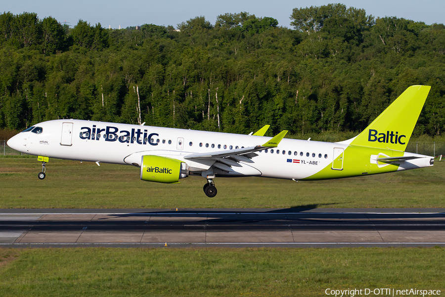 airBaltic Airbus A220-300 (YL-ABE) | Photo 679989