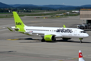 airBaltic Airbus A220-300 (YL-ABE) at  Zurich - Kloten, Switzerland