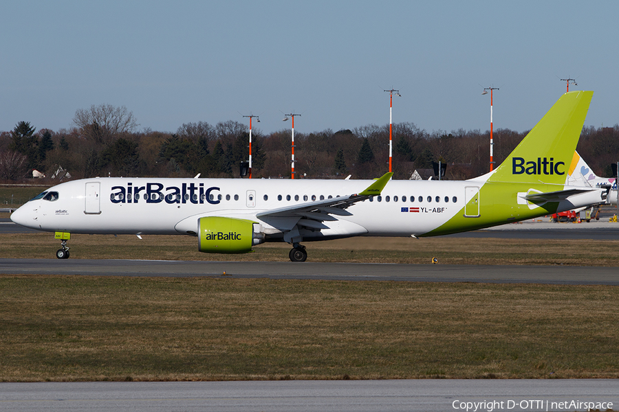 airBaltic Airbus A220-300 (YL-ABF) | Photo 498181