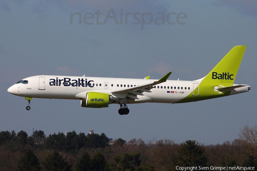 airBaltic Airbus A220-300 (YL-ABF) | Photo 500719
