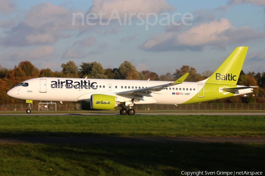 airBaltic Airbus A220-300 (YL-ABF) | Photo 535891